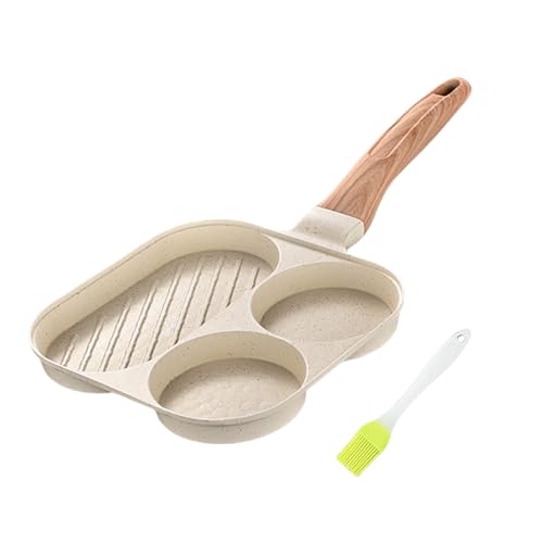 Multi Sectional Frittierpfannen Für Eier Und Pfannkuchen Omelette Pfannen Frühstücksherd Mit Hitzebeständigem Hitzebeständiger von ZIDDAR