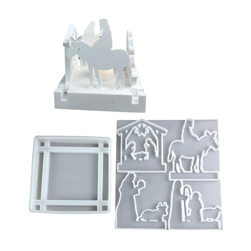 Pack Von 2 Harzform Gebet Thema Ornament Form Religiöse Dekorative Formen Geeignet Für Die Schaffung Dekorativer Ornament von ZIDDAR