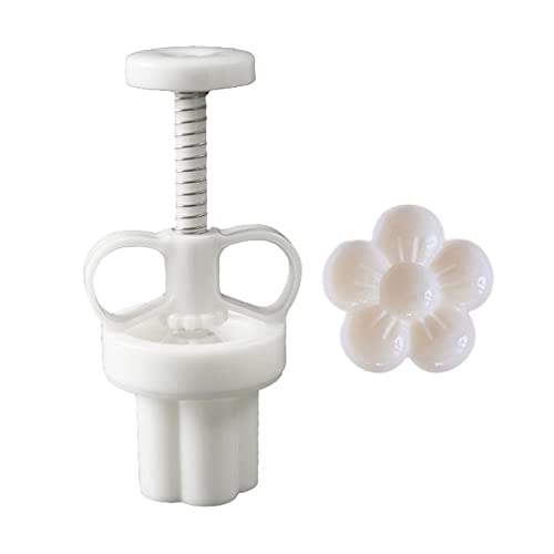 Plastikmaterial Moon Kuchenform Handdruck Mondkuchenform Blumenform Gebäck Gadget Für Festival In Der Mitte Des Autumens von ZIDDAR