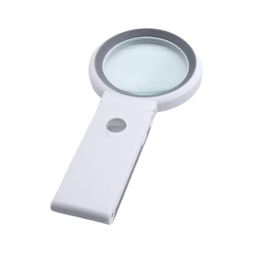 Professionelle Vergrößerung Glas Mit Stand 18 LED Beleuchtung Für Münz Und Schmuckinspektion Lesen Nahe Arbeit Makuladegeneration Hilfe von ZIDDAR