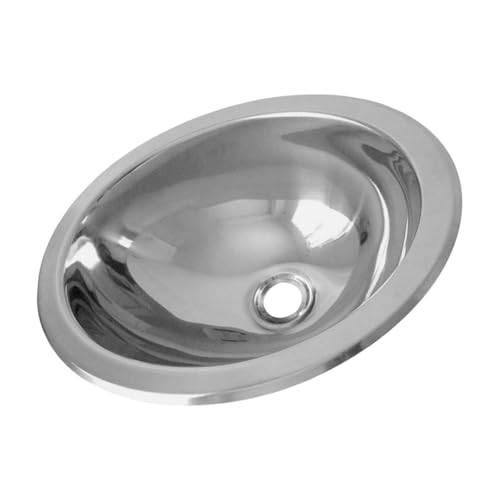 Raumsparende Ovale Toilettenspüle In Robusten Edelstahlmaterialien Für Und Yachten Mit Einfacher Installation von ZIDDAR