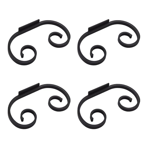 Set Von 4 Mehrzweckmetall Stemwares Rack Einfache Installation Unter Weinglas Aufbewahrungsbügel Glaswaren Organisatoren Wandmontierte Stemwares von ZIDDAR