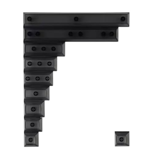ZIDDAR 10 Stück DSA Rohlinge Tastenkappen 2 25U 2 75U 1U 1 25U 1 5U 1 75U 6 25U 7U Tastenkappen Für Mechanische Tastaturen von ZIDDAR
