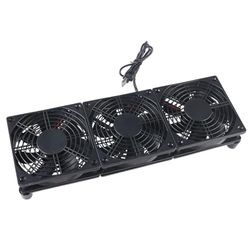 ZIDDAR 5V USB Lüfter High Air Flusslüfterkühlung Für Router Computer Electronics 1400 U/Min Geschwindigkeit 45cfm Luftstrom von ZIDDAR