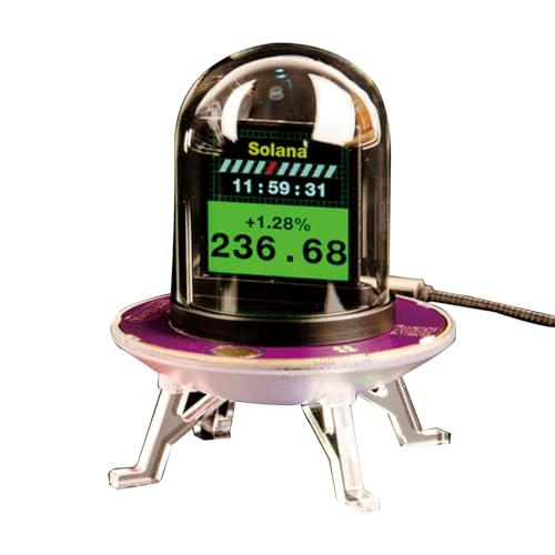 ZIDDAR IPSS Screen Digital Wecker Mit Echtzeit Kryptos Aktien Trackings Wettervorhersagen Und RGBS Beleuchtung Für Die Dekoration Von Home Office ZIDDAR IPSS Screen Digital Wecker Mit Echtzeit Kryptos Aktien Trackings Wettervorhersagen Und RGBS Beleuchtung Für Die Dekoration Von Home Office von ZIDDAR