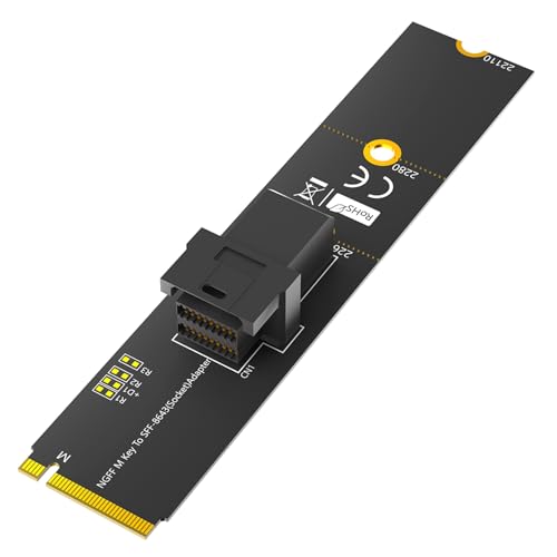 ZIDDAR M Key SFF-8643 Für SFF-8643 NVME Solid States Disk 36Pin Steckerschraube Festplatten Adapter Unterstützung Für 750 Festplattenscheiben ZIDDAR M Key SFF-8643 Für SFF-8643 NVME Solid States Disk 36Pin Steckerschraube Festplatten Adapter Unterstützung Für 750 Festplattenscheiben von ZIDDAR