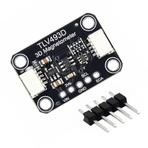 ZIDDAR TLV493D TRIAXial Magnetometer Sensoren 3V-5V Modulmagnetometerplatte Zum Erkennen Von Objekten Mit Magneten von ZIDDAR