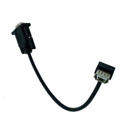 ZIDDAR Tragbarer RS232 Femal Femal DER USB Kabeladapter Für Die Nahtlose Integration Laptop Verbindung von ZIDDAR