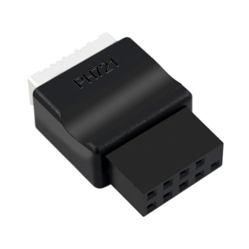 ZIDDAR USB 2.0-zu TypeE Frontplatten Header Adapter Für Nahtlose Datenübertragung PC Mainboard Adapter von ZIDDAR