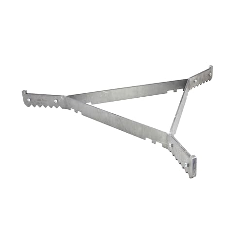 ZIEGER 10007730 Auflageeisen Abstandshalter Auflageleiste Grillplatte Feuerplatte Feuertonne 600 von ZIEGER