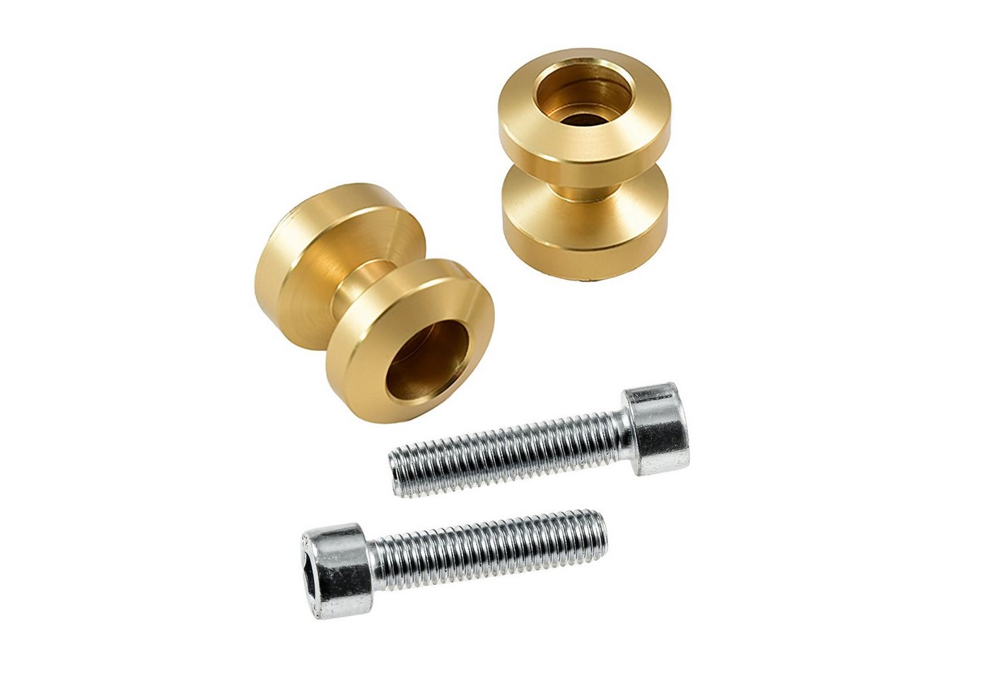 ZIEGER Multitool Bobbins / Racingadapter Montageständer M8 gold (mit Distanzhülse) von ZIEGER