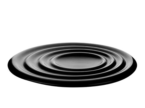 Pulsar Teller, Porzellan, Schwarz Pulsar Teller, Porzellan, Schwarz von ZIEHER