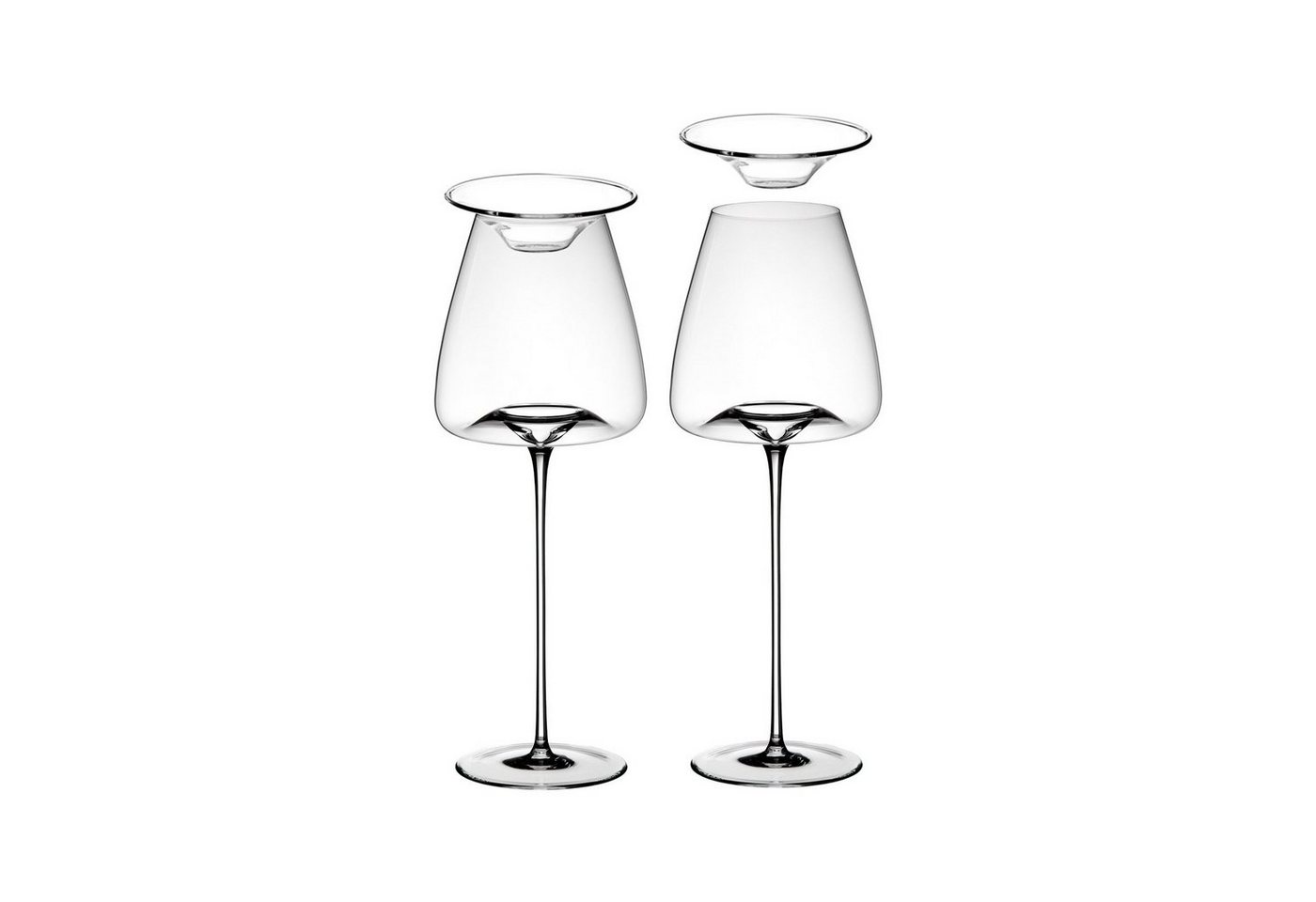 ZIEHER Rotweinglas Vision Intense Weingläser + Deckel 640 ml 2er Set, Glas ZIEHER Rotweinglas Vision Intense Weingläser + Deckel 640 ml 2er Set, Glas von ZIEHER