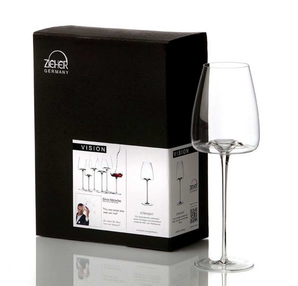 ZIEHER Weinglas Vision Straight 2er Set, Kristallglas ZIEHER Weinglas Vision Straight 2er Set, Kristallglas von ZIEHER