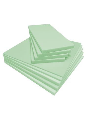 Styrodur 9 Platten | 3 Stück 10x210x210mm | 1 Stück 5x210x210mm | 1 Stück 4x210x210mm | 4 Stück 10x100x210mm zum Basteln und für den Modellbau Modellbauplatten von ZIEMER