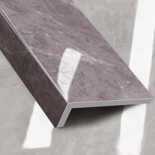Fensterbankabdeckung, Wasserdicht Fensterbankabdeckung, Acryl-Fensterbankschutzabdeckung, Leicht Zu Reinigende, für Zuhause Haus Büro Badezimmer Dekor(Gray,100x20cm/39.4x7.9in) von ZIGTUEI