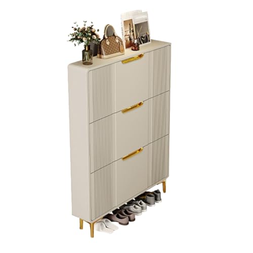 ZIGTUEI Schuhschrank, Schuhschrank Schmal Schuhregal, Multifunktional Schuhablage Schuhaufbewahrung, Platzsparend Regal für Schuhe, für Flur, Wohnzimmer, Schlafzimmer(120x65x24cm/47.2x25.6x9.4in) von ZIGTUEI