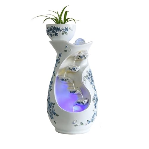 Außenbrunnen Einfacher Wasserbrunnen, zirkulierende Wasserspiele im Wohnzimmer, Gartenbrunnen-Landschaftsdekoration Außenbrunnen Einfacher Wasserbrunnen, zirkulierende Wasserspiele im Wohnzimmer, Gartenbrunnen-Landschaftsdekoration von ZIGUIhsou-11
