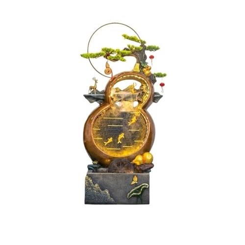 Außenbrunnen Feng Shui Rad Luftbefeuchter Dekorative Ornament Zyklus Wasserbrunnen Wohnzimmer Eingang, Balkon Reichtum Attraktion Außenbrunnen Feng Shui Rad Luftbefeuchter Dekorative Ornament Zyklus Wasserbrunnen Wohnzimmer Eingang, Balkon Reichtum Attraktion von ZIGUIhsou-11