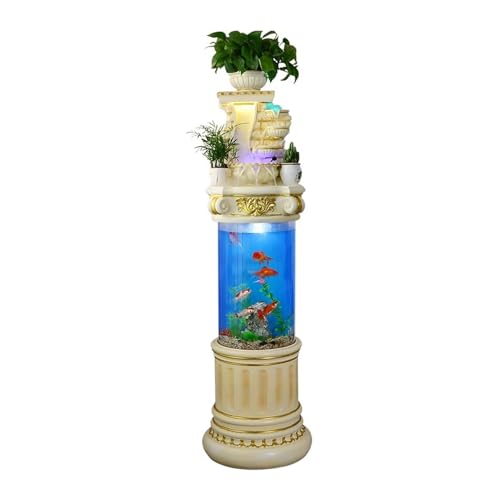 Außenbrunnen Gartenaquarium, Wohnzimmerzirkulationswasser-Wasserfallbrunnen, kreatives Zuhause, große Bodendekorationslandschaft(S) von ZIGUIhsou-11
