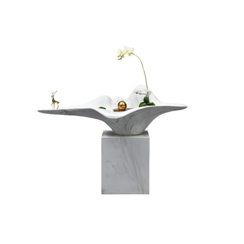 Außenbrunnen Tor-Eingangs-Wasser-Dekoration, Wohnzimmer, großer Boden-Zirkulationswasserbrunnen, Gartenbrunnen-Landschaftsdekoration(Weiß) von ZIGUIhsou-11