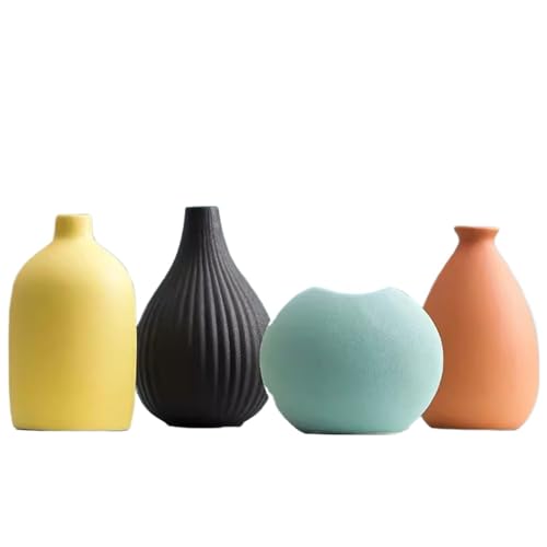 Blumenvase Keramikvasen, getrocknete Blumenornamente, Wohnzimmer, Blumenarrangements, TV-Schränke, Esstische, Schuhe, Weinschränke, Heimdekoration Vase zur Dekoration von ZIGUIhsou-11