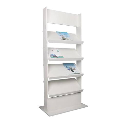 Bodenstehender Zeitschriftenständer Bodenstehender Zeitungsständer, Informationsständer, vertikaler Broschüren-, Zeitungs- und Zeitschriftenständer, 4 Etagen, klassischer Zeitungsständer aus Holz Zeit Bodenstehender Zeitschriftenständer Bodenstehender Zeitungsständer, Informationsständer, vertikaler Broschüren-, Zeitungs- und Zeitschriftenständer, 4 Etagen, klassischer Zeitungsständer aus Holz Zeit von ZIGUIhsou-11