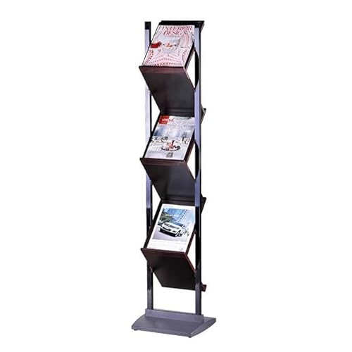 Bodenstehender Zeitschriftenständer Doppelseitige Zeitungsständer, Zeitschriftenständer, bodenstehende Informationsständer, vertikale Zeitungsständer, Datenständer, Prospekte, Metallständer Zeitungsst Bodenstehender Zeitschriftenständer Doppelseitige Zeitungsständer, Zeitschriftenständer, bodenstehende Informationsständer, vertikale Zeitungsständer, Datenständer, Prospekte, Metallständer Zeitungsst von ZIGUIhsou-11