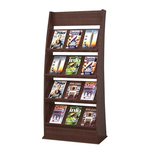 Bodenstehender Zeitschriftenständer Zeitschriftenregal, bodenstehender Broschürenständer, vertikaler Prospektständer, zusammenklappbarer Zeitschriftenständer, Buchzeitungsregal Zeitungsständer Bodenstehender Zeitschriftenständer Zeitschriftenregal, bodenstehender Broschürenständer, vertikaler Prospektständer, zusammenklappbarer Zeitschriftenständer, Buchzeitungsregal Zeitungsständer von ZIGUIhsou-11