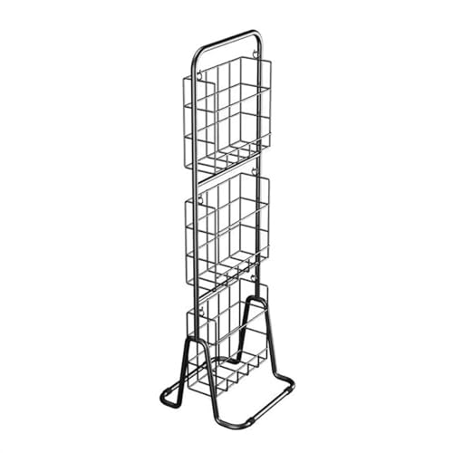 Bodenstehender Zeitschriftenständer Zeitungs- und Zeitschriftenständer, antikes Boden-Datenspeicherregal, Büro-Präsentationsständer, amerikanische Retro-Zeitungsregale aus Metall Zeitungsständer(Schwa Bodenstehender Zeitschriftenständer Zeitungs- und Zeitschriftenständer, antikes Boden-Datenspeicherregal, Büro-Präsentationsständer, amerikanische Retro-Zeitungsregale aus Metall Zeitungsständer(Schwa von ZIGUIhsou-11