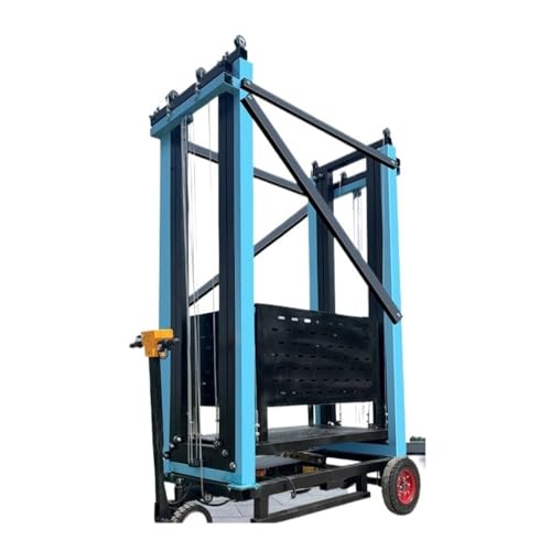 Gerüsthebebühne Vollautomatische elektrische Gehgerüstaufzug mobile Plattform multifunktionale(4m) von ZIGUIhsou-11
