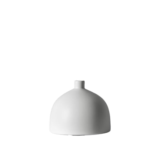 ZIGUIhsou-11 Blumenvase Kleine weiße Vase Wohnzimmer Tischdekoration Keramik Handwerk Ornament Vase zur Dekoration von ZIGUIhsou-11