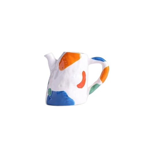 ZIGUIhsou-11 Blumenvase Painted Ceramic Vase Living Room Flower Arrangement Home Decorative Arrangement Entryway Vase zur Dekoration von ZIGUIhsou-11