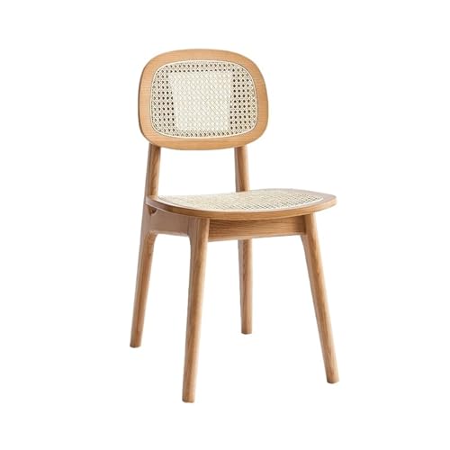 ZIGUIhsou-11 Esszimmerstuhl Solid Wood Dining Chair Household Simple Rattan Backrest Stool Hotel Wooden Chair Makeup Chair für Küche und Esszimmer ZIGUIhsou-11 Esszimmerstuhl Solid Wood Dining Chair Household Simple Rattan Backrest Stool Hotel Wooden Chair Makeup Chair für Küche und Esszimmer von ZIGUIhsou-11