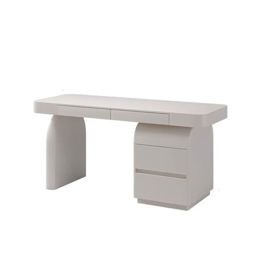 ZIGUIhsou-11 Schreibtisch Schreibtisch aus Massivholz, leicht, luxuriös, schlicht, modern, mit Premium-Feeling, Bürotisch, Arbeitstisch, PC-Tisch(180 * 60 * 75cm) von ZIGUIhsou-11