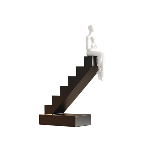 ZIGUIhsou-11 Schreibtischdekor Abstrakte Figur Ornamente Wohnzimmer Display Weinschrank Harz Skulptur Studie Kunst Wohnaccessoires von ZIGUIhsou-11