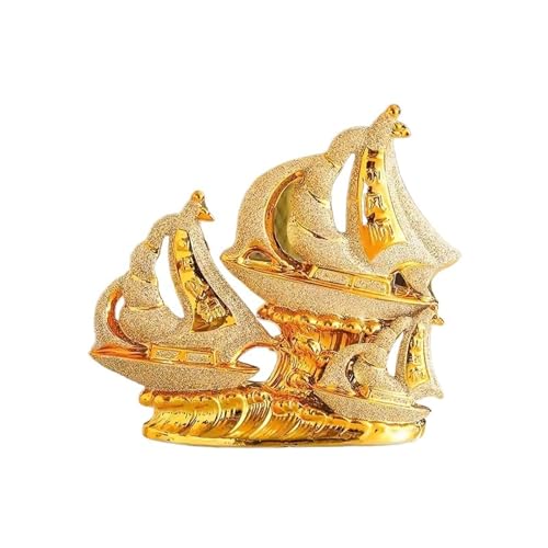 ZIGUIhsou-11 Schreibtischdekor Dekorative Desktop Studie Handwerk Wohnkultur Wohnzimmer Dekorationen Keramik Ornamente(Gold) von ZIGUIhsou-11
