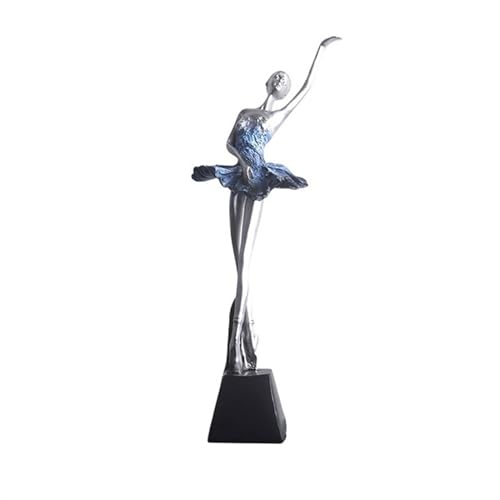 ZIGUIhsou-11 Schreibtischdekor Europäische Harz-Ballettmädchen-Ornamente, kreative Heimfiguren, modische dekorative Einrichtung, Bastelgeschenke(C) von ZIGUIhsou-11
