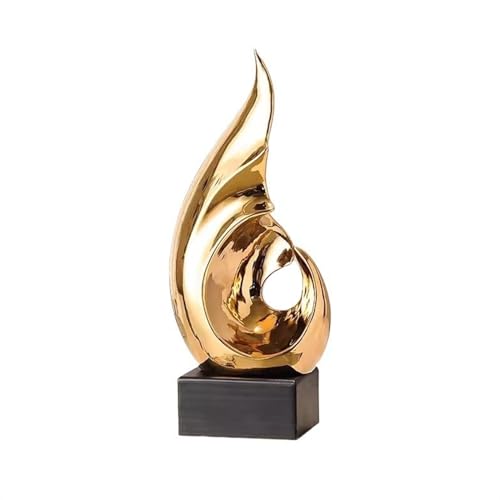 ZIGUIhsou-11 Schreibtischdekor Keramikornamente, Moderne Luxus-Heimdekorationen, Bürohandwerksmöbel(Gold) von ZIGUIhsou-11