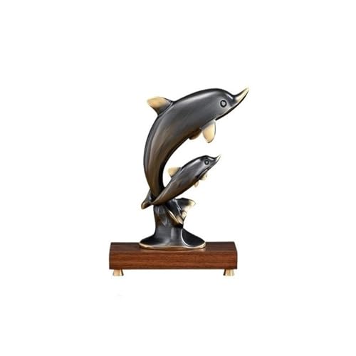 ZIGUIhsou-11 Schreibtischdekor Kupfer Delphin Form Ornamente Licht Luxus Wohnzimmer Büro Einfache Desktop Dekoration ZIGUIhsou-11 Schreibtischdekor Kupfer Delphin Form Ornamente Licht Luxus Wohnzimmer Büro Einfache Desktop Dekoration von ZIGUIhsou-11