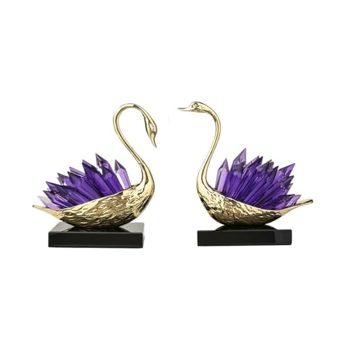 ZIGUIhsou-11 Schreibtischdekor Leichte, luxuriöse Schwanenornamente aus Kristall for die Dekoration von Wohnzimmer, Büro, Eingangsbereich und Weinschrank ZIGUIhsou-11 Schreibtischdekor Leichte, luxuriöse Schwanenornamente aus Kristall for die Dekoration von Wohnzimmer, Büro, Eingangsbereich und Weinschrank von ZIGUIhsou-11