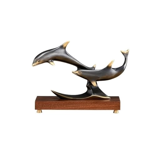 ZIGUIhsou-11 Schreibtischdekor Leichte Luxus-Kupferornamente for Wohnzimmer, Büro, einfache Schreibtischdekoration mit Holzsockel ZIGUIhsou-11 Schreibtischdekor Leichte Luxus-Kupferornamente for Wohnzimmer, Büro, einfache Schreibtischdekoration mit Holzsockel von ZIGUIhsou-11