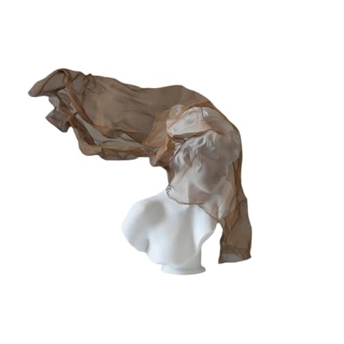 ZIGUIhsou-11 Schreibtischdekor Licht Luxus Schleier Mädchen Skulptur Retro Wohnzimmer TV Schrank Veranda Statue Kunst Ornamente(Bruin) von ZIGUIhsou-11