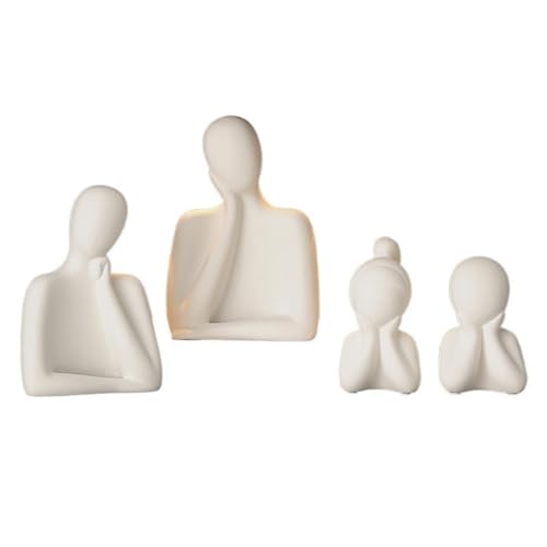 ZIGUIhsou-11 Schreibtischdekor Moderne einfache Familie von Vier Keramikornamenten Wohnzimmer Weinkühler TV-Schrank Eingang Desktop-Heimdekorationen ZIGUIhsou-11 Schreibtischdekor Moderne einfache Familie von Vier Keramikornamenten Wohnzimmer Weinkühler TV-Schrank Eingang Desktop-Heimdekorationen von ZIGUIhsou-11