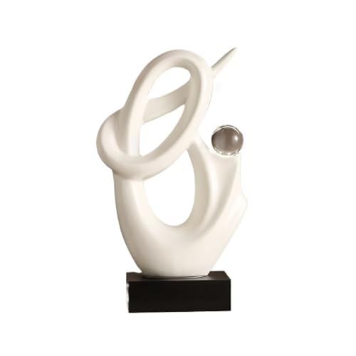 ZIGUIhsou-11 Schreibtischdekor Moderne kreative Keramik Desktop Veranda Ornamente Home Office Wohnzimmer TV Schrank Dekorationen, 18 * 8 32cm von ZIGUIhsou-11