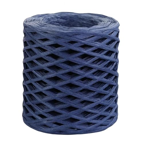 4 rolle 200 cm DIY Bast Papier Band Dekoration Hochzeit for Natürliche Schnur Geschenk Ostern Verpackung Handwerk Für Geschenkverpackung(Dark blue) von ZIHDKE