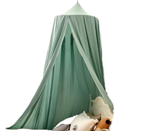 Kinder Moskito Prinzessin Net Weichen Vorhang Baldachin Hängen Zelt Ecke Bett Dekor Zirkus Musselin Hause Dekoration Für Mädchen Zimmerdekoration(Green) von ZIHDKE
