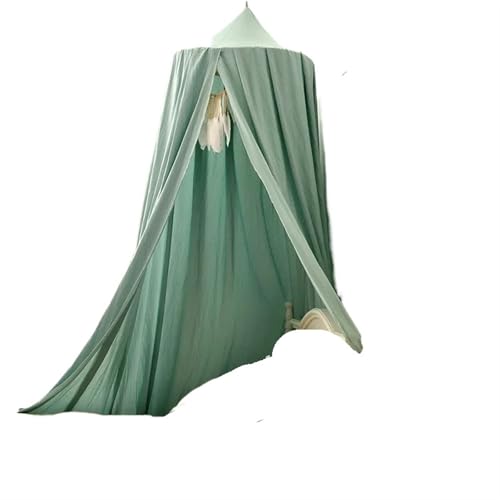 Kinder Moskitonetz Vorhang Hängen Zelt Bett Dekor Mädchen Prinzessin Baldachin Wohnzimmer Ecke Spielen Lesen Für Mädchen Zimmerdekoration(Green) von ZIHDKE