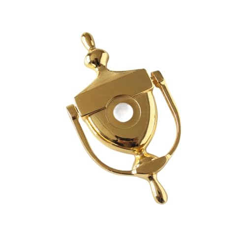 Moderner Türklopfer aus Zinklegierung, grün, Bronze, Türgriff, Guckloch, Klopfmöbelgriff, Heimdekoration, Hardware Für Eingangstür Tor(Color 2) von ZIHDKE
