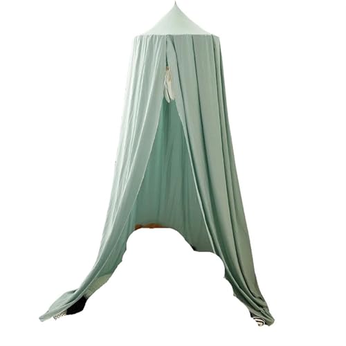 Net for Zelt Mädchen Zimmer Bett Kinder Schlafzimmer Ecke Prinzessin Hause Dekoration Vorhang Baldachin Dossel Für Mädchen Zimmerdekoration(Lake Green) von ZIHDKE